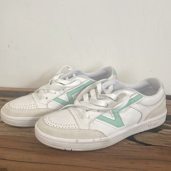 Vans Shoes - Vans shoes white and mint